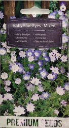 Nemophila Baby Blue Eyes Mixed Seeds.